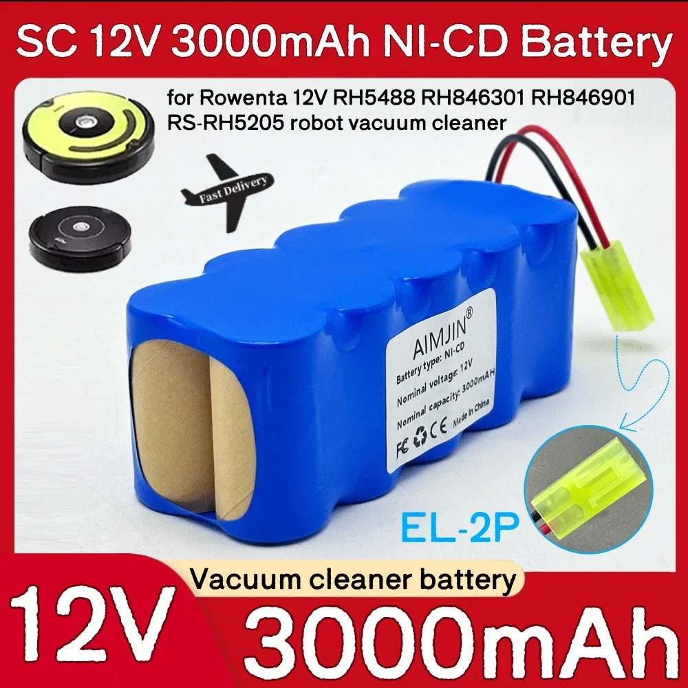 SC 12V 3000mAh 100% Brand-new Use on RH5488 RH846301 RH846901 RH8460WH RH846501 NI-CD high-quality Battery
SC 12V 3000mAh 100% Brand-new Use on RH5488 RH846301 RH846901 RH8460WH RH846501 NI-CD high-quality Battery