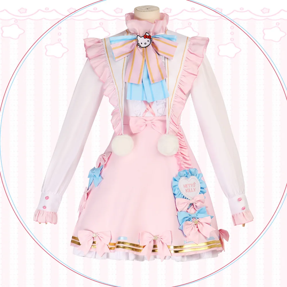 The Fifth Gardener Emma Woods HelloKitty Collaboration Cos Play Costume For Girls Anime Performance Set
The Fifth Gardener Emma Woods HelloKitty Collaboration Cos Play Costume For Girls Anime Performance Set