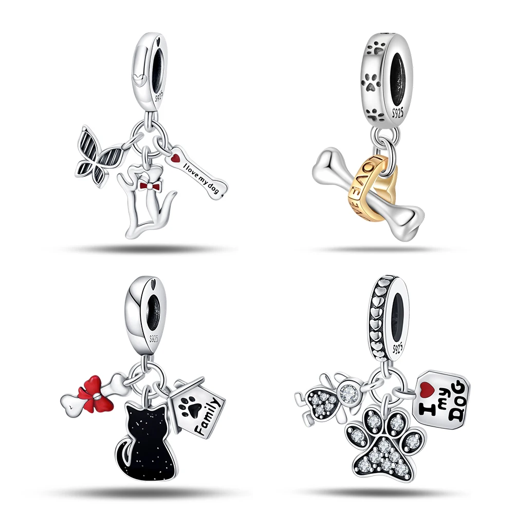 925 Sterling Silver Charms Butterfly and Cat Cute Pendant for Dangle Pendant Bead Jewelry Beads 2024 new Gifts for Women
925 Sterling Silver Charms Butterfly and Cat Cute Pendant for Dangle Pendant Bead Jewelry Beads 2024 new Gifts for Women