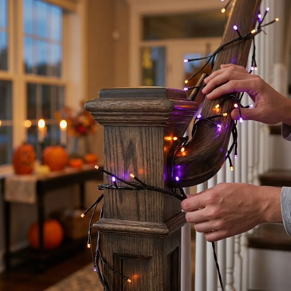 Outdoor Waterproof Halloween Twig Lanterns Imitation Twig Scary Atmosphere Spider Twig Lights Haunted House Style Eerie Glow
Outdoor Waterproof Halloween Twig Lanterns Imitation Twig Scary Atmosphere Spider Twig Lights Haunted House Style Eerie Glow