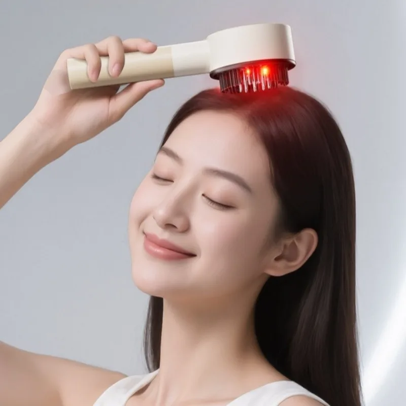 Electric scalp massager hairdressing comb infrared light wave scalp applicator essence liquid Anti-Hair Loss Hair Care Hairbrush
Electric scalp massager hairdressing comb infrared light wave scalp applicator essence liquid Anti-Hair Loss Hair Care Hairbrush