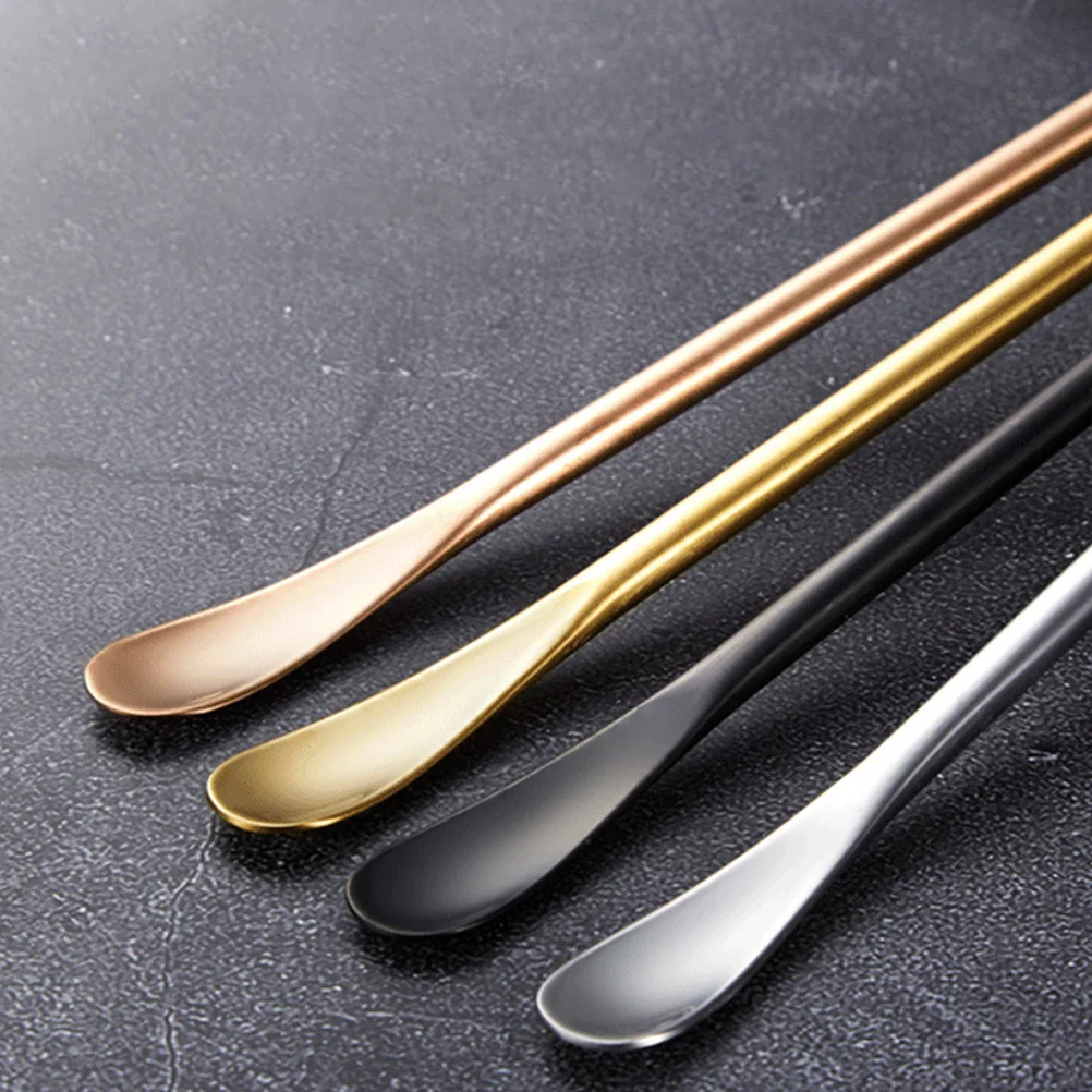 6Pcs Stainless Steel Mixing Spoons Multipurpose Smooth Stirring Spoon Set Coffee Jam Soup Cocktail Wine Dessert Spoons
6Pcs Stainless Steel Mixing Spoons Multipurpose Smooth Stirring Spoon Set Coffee Jam Soup Cocktail Wine Dessert Spoons