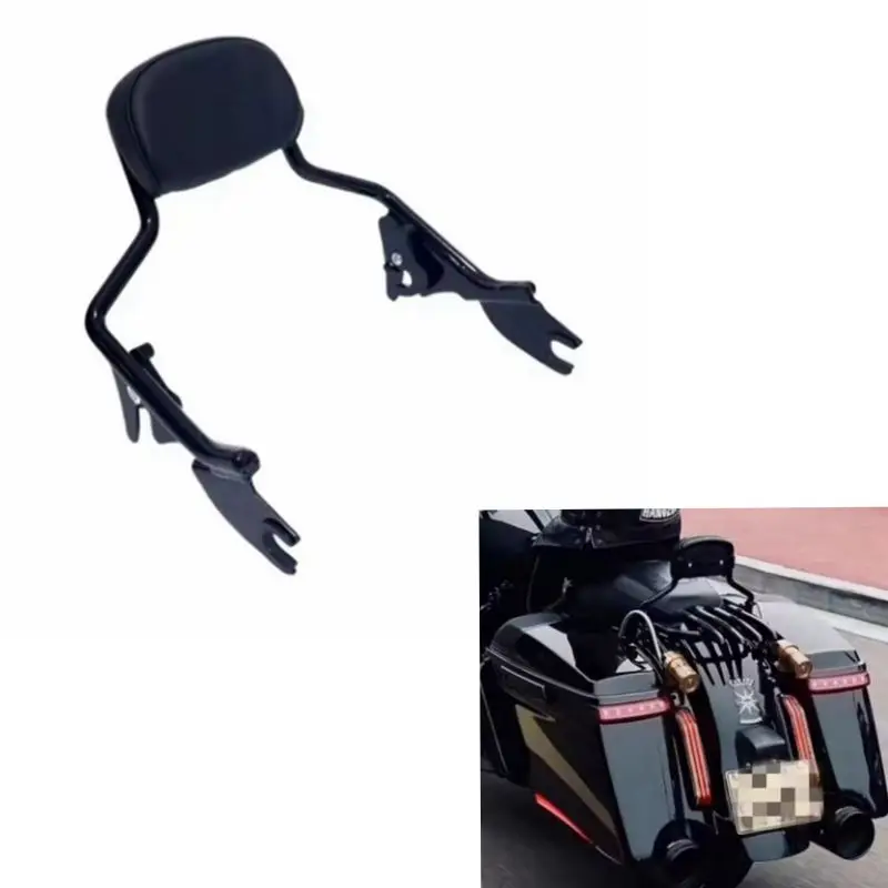 Motorcycle Detachables Passenger Backrest Sissy Bar Pad For Harley Road King Road Glide 2009-2024
Motorcycle Detachables Passenger Backrest Sissy Bar Pad For Harley Road King Road Glide 2009-2024