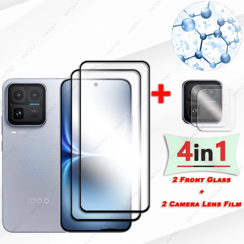 For vivo iQOO 15 Ultra Glass Screen Protector For vivo iQOO 15 Ultra 5G Film Black Edge Protective Film Camera Lens Protector
For vivo iQOO 15 Ultra Glass Screen Protector For vivo iQOO 15 Ultra 5G Film Black Edge Protective Film Camera Lens Protector
