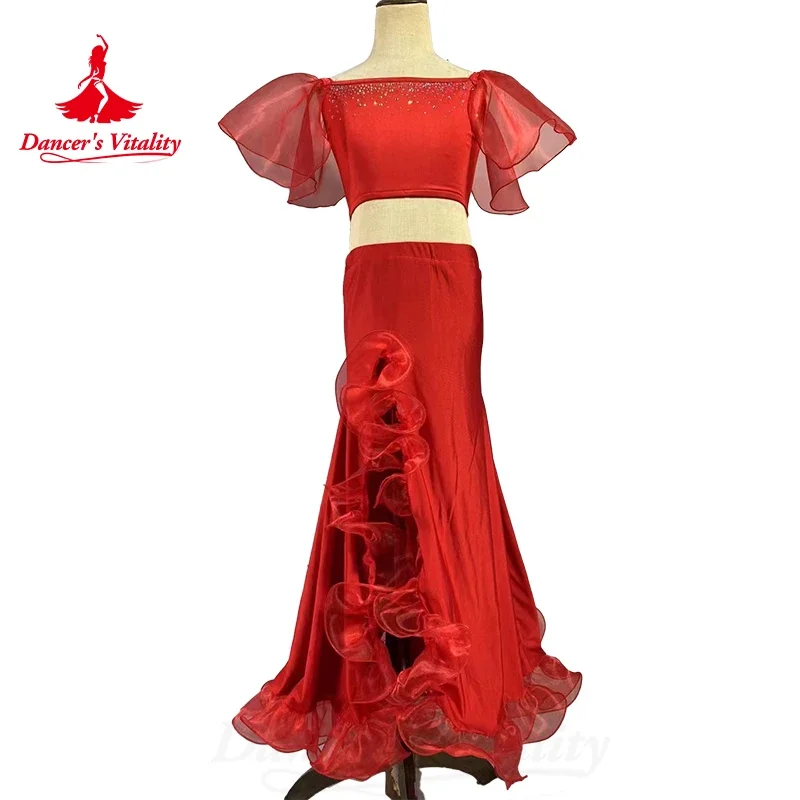 BellyDance Costume Set Customized Light Luxury Rhinestone Top+Fishtail Long Skirt 2pcs Women Oriental Dance Performance Costumes
BellyDance Costume Set Customized Light Luxury Rhinestone Top+Fishtail Long Skirt 2pcs Women Oriental Dance Performance Costumes