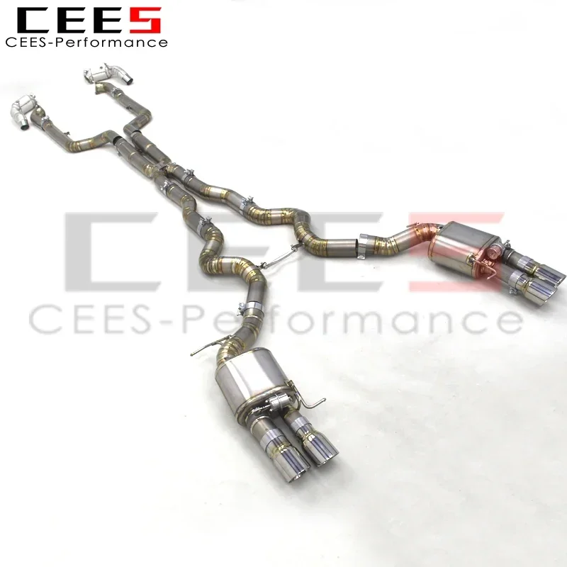 CEES Stainless Steel Full Exhaust Pipes For BMW M5 F10/F15 4.4TT 2012-2016 Racing Titanium Catback Exhaust Muffler Downpipes
CEES Stainless Steel Full Exhaust Pipes For BMW M5 F10/F15 4.4TT 2012-2016 Racing Titanium Catback Exhaust Muffler Downpipes