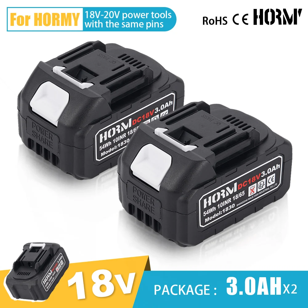 Rechargeable 3000mAh Lithium Battery For Cordless Drill/Saw/Screwdriver/Wrench/Angle Grinder Power Tool For Makita Interface18V
Rechargeable 3000mAh Lithium Battery For Cordless Drill/Saw/Screwdriver/Wrench/Angle Grinder Power Tool For Makita Interface18V