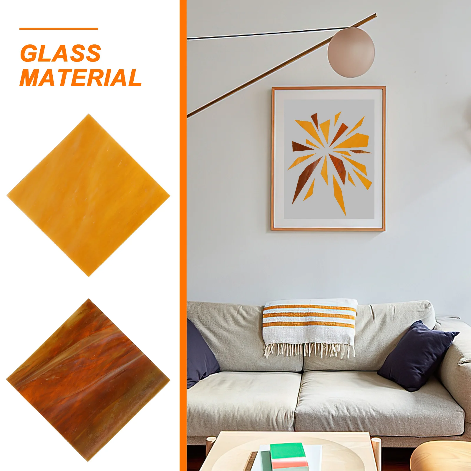 2Pcs Glass Mosaics Pack Colored Art Sheets for DIY Crafts Decorative Glass Tiles Wall Garden DIY Projects Craft Material
2Pcs Glass Mosaics Pack Colored Art Sheets for DIY Crafts Decorative Glass Tiles Wall Garden DIY Projects Craft Material