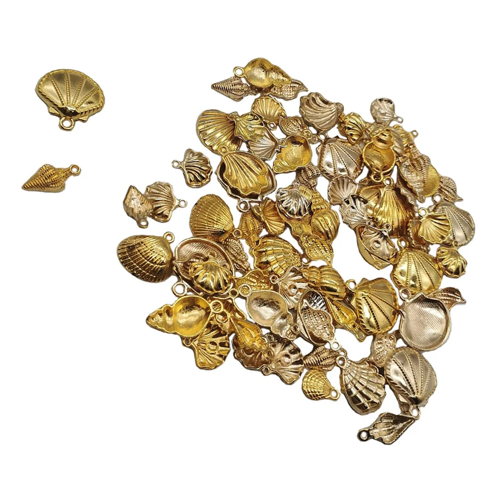 Gold Shell Pendant Jewelry Making Accessories Charm for DIY Decoration Jewlery Animal Alloy Semi-finished The Gift
Gold Shell Pendant Jewelry Making Accessories Charm for DIY Decoration Jewlery Animal Alloy Semi-finished The Gift