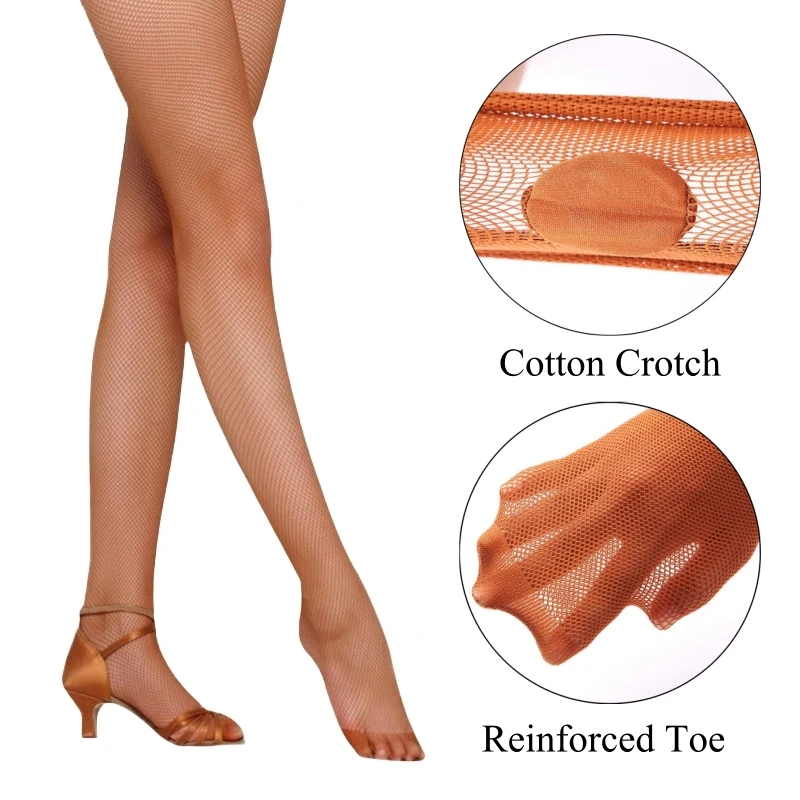 Reinforced Crotch & Toe Professional Latin Dance Tights Women Sexy Hollow Out Mesh Fishnet Pantyhose Plus Size Underwear
Reinforced Crotch & Toe Professional Latin Dance Tights Women Sexy Hollow Out Mesh Fishnet Pantyhose Plus Size Underwear
