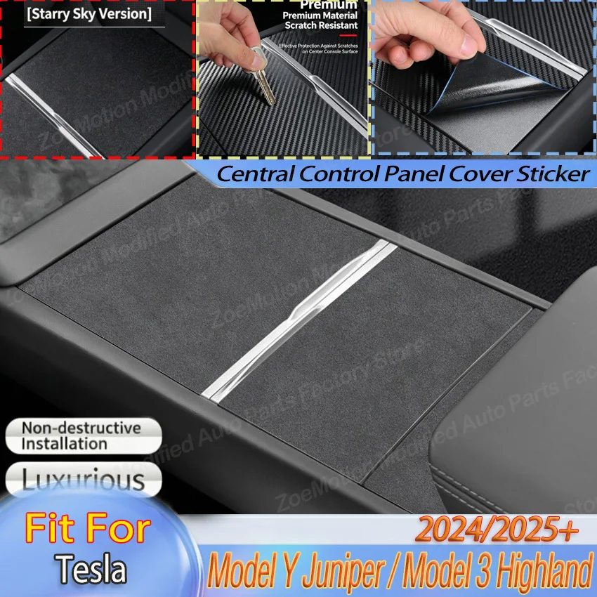For Tesla Model Y Juniper for Model 3 Highland 2024 Central Control Panel Cover Patch Sticker Panel Protective Interior Sticker
For Tesla Model Y Juniper for Model 3 Highland 2024 Central Control Panel Cover Patch Sticker Panel Protective Interior Sticker