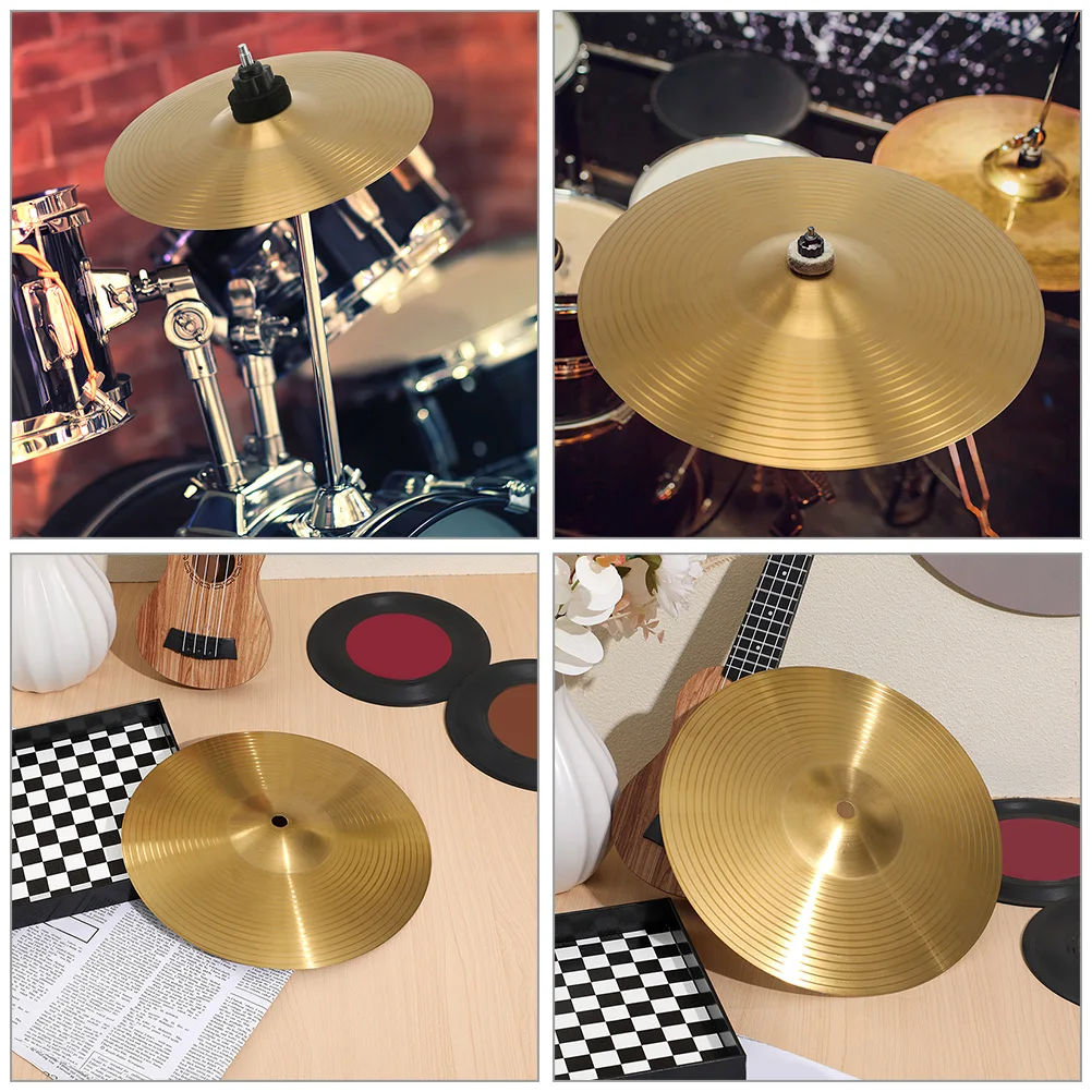 Brass Jazz Cymbal Durable Crash Cymbal For Drum Set Metal Percussion Instrument Practice Cymbals Drum Accessories
Brass Jazz Cymbal Durable Crash Cymbal For Drum Set Metal Percussion Instrument Practice Cymbals Drum Accessories