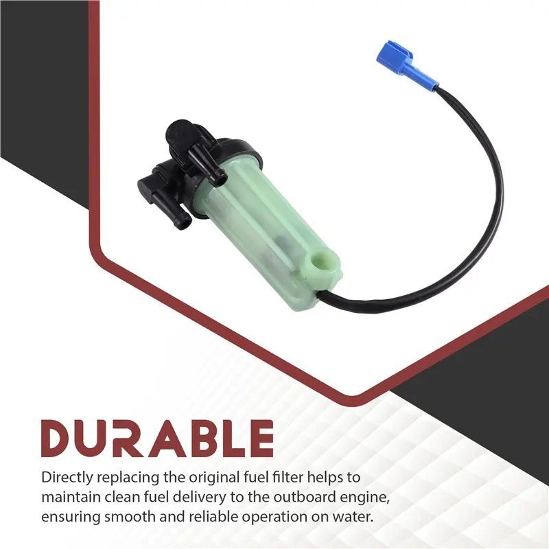 For 4-Stroke Outboard Engine Fuel Filter 6D8-24560-01 30- 130 HP Replacement Inline Fuel Water Separator
For 4-Stroke Outboard Engine Fuel Filter 6D8-24560-01 30- 130 HP Replacement Inline Fuel Water Separator