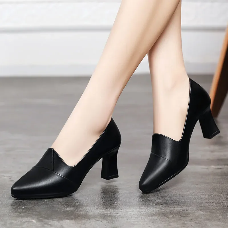 Zapatos De Mujer Women Casual Sweet Light Weight Comfort Spring & Summer High Heel Shoes Lady Classic Office Party Pumps B153
Zapatos De Mujer Women Casual Sweet Light Weight Comfort Spring & Summer High Heel Shoes Lady Classic Office Party Pumps B153