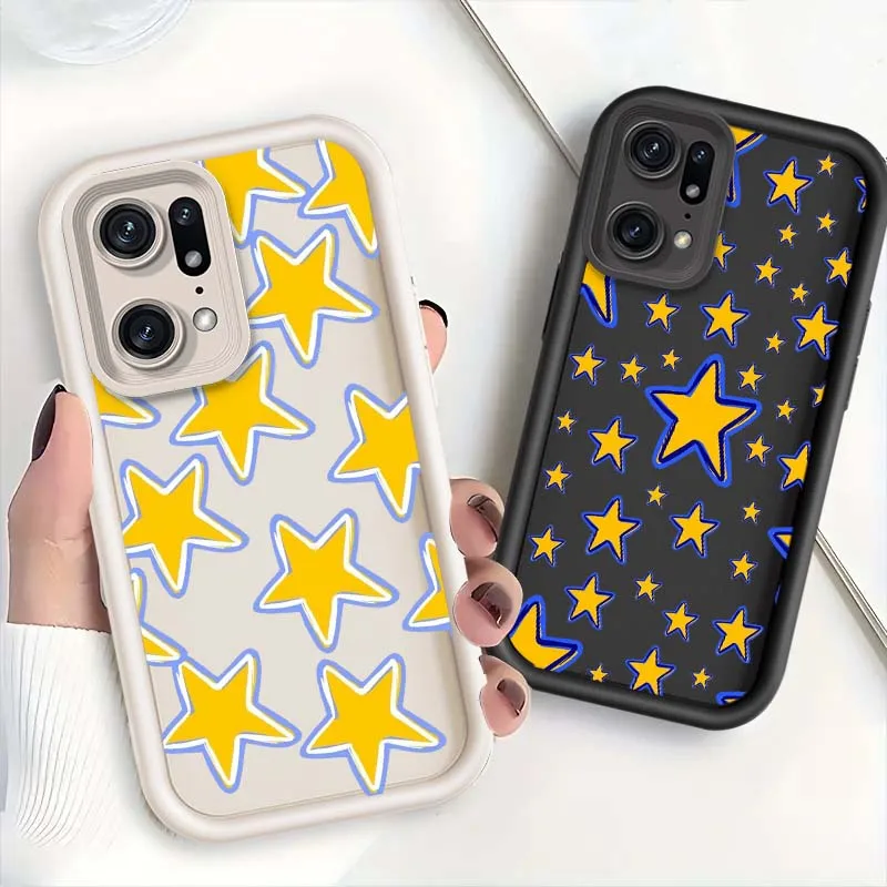 Cute Star Fashion Design Cover For OPPO A58 A77 A77s A57e A57s A57 A55 A53s A53 Pro 4G Eye Ladder Phone Case
Cute Star Fashion Design Cover For OPPO A58 A77 A77s A57e A57s A57 A55 A53s A53 Pro 4G Eye Ladder Phone Case