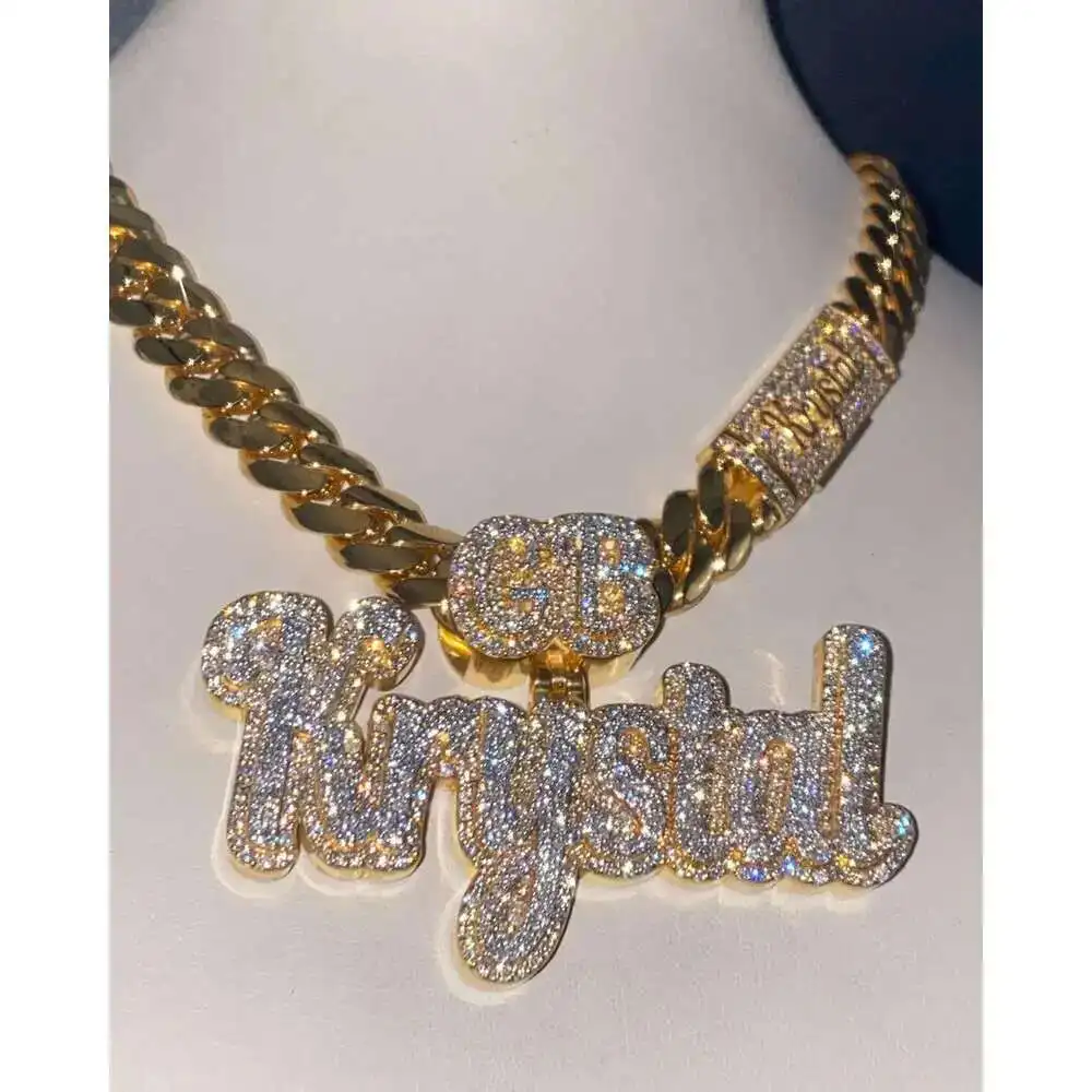 Custom Luxury Pendant Pass Diamond Tester 14k Gold Plated Moissanite Ice Out Diamond Hip Hop Pendant
Custom Luxury Pendant Pass Diamond Tester 14k Gold Plated Moissanite Ice Out Diamond Hip Hop Pendant