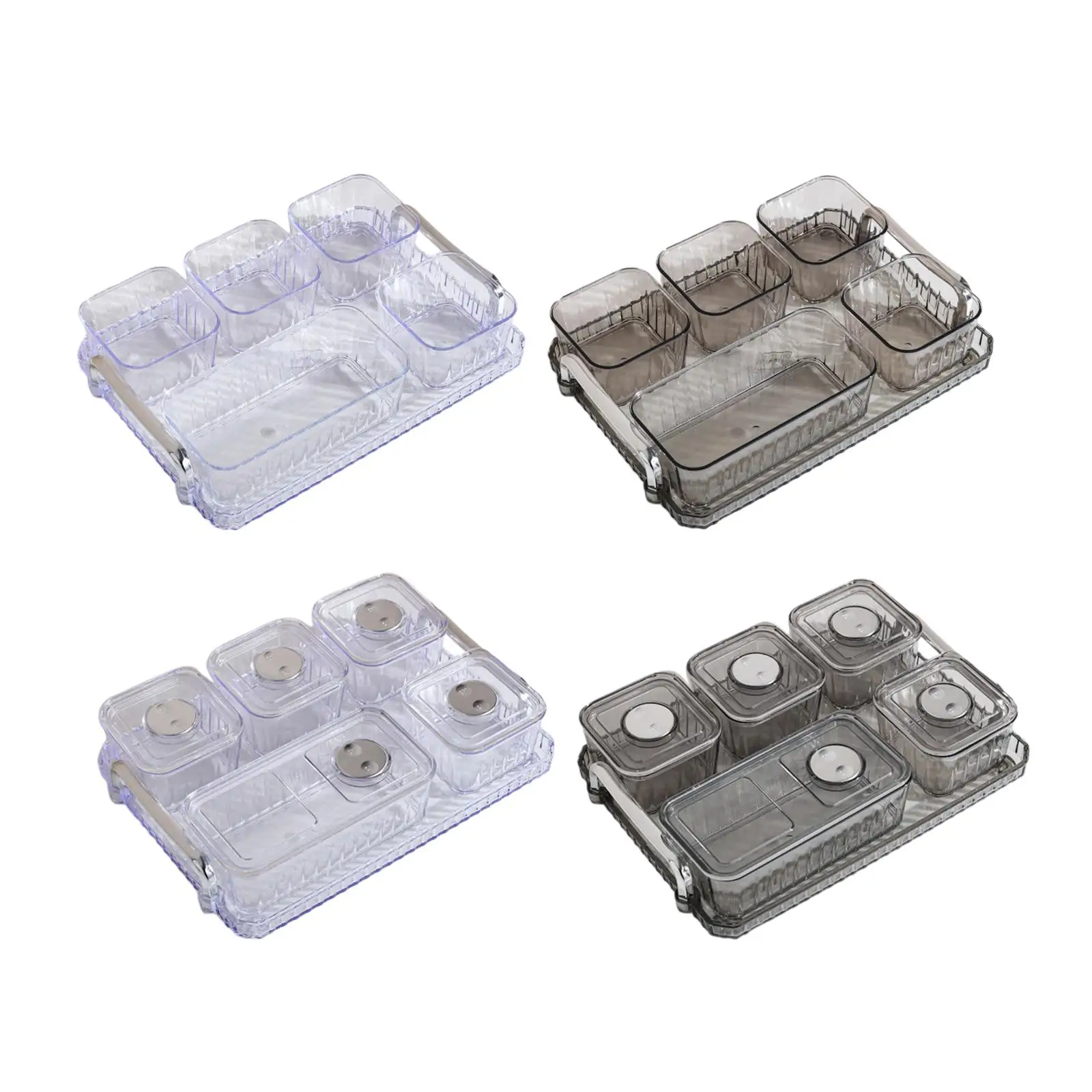 Plastic Appetizer Tray Serving Bowls with Tray for Fruits Appetizer
Plastic Appetizer Tray Serving Bowls with Tray for Fruits Appetizer