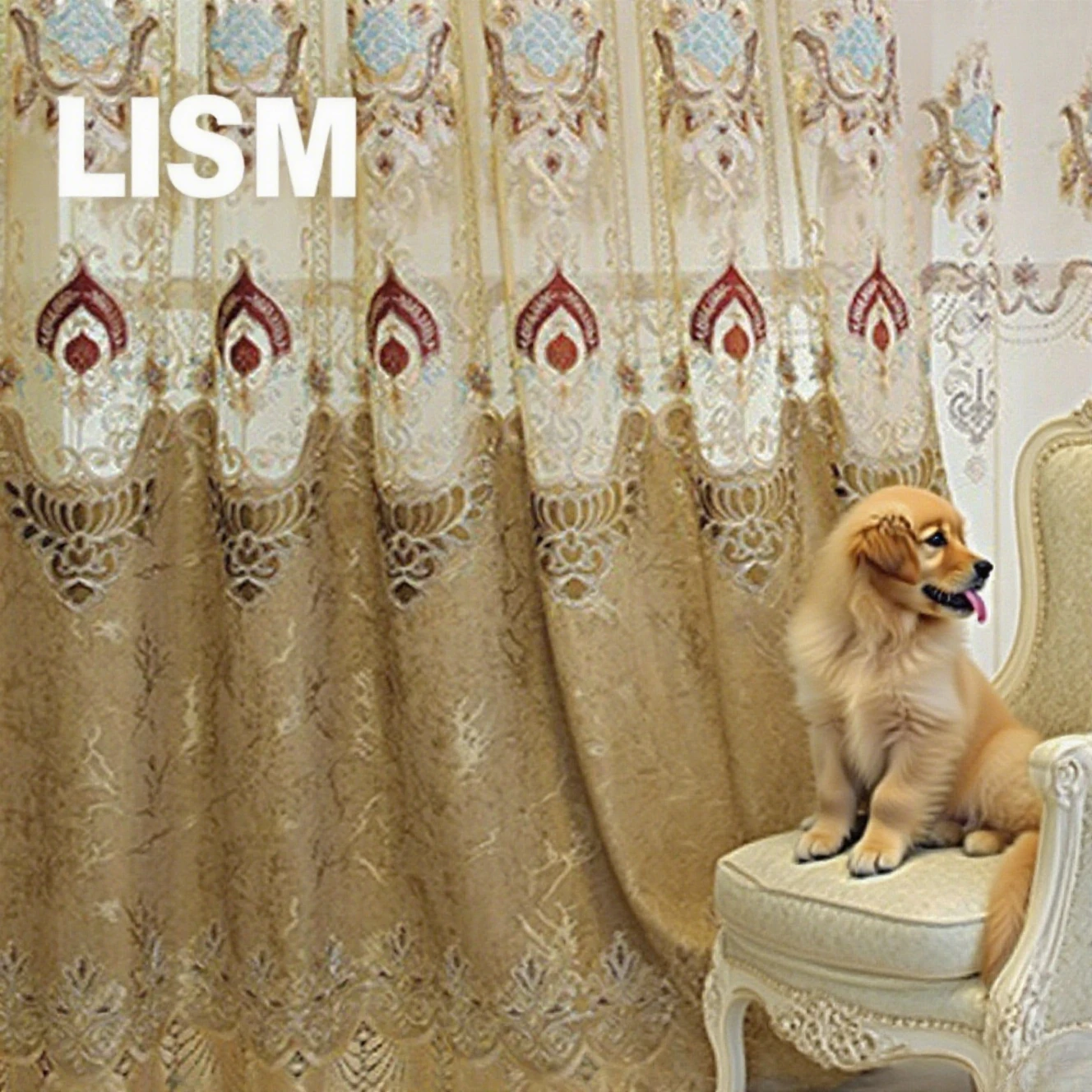 European Chenille Curtains for Living Room Bedroom Luxury Hollow Water-soluble Embroidery Sunshade Brown Decor Hall Custom Tulle
European Chenille Curtains for Living Room Bedroom Luxury Hollow Water-soluble Embroidery Sunshade Brown Decor Hall Custom Tulle