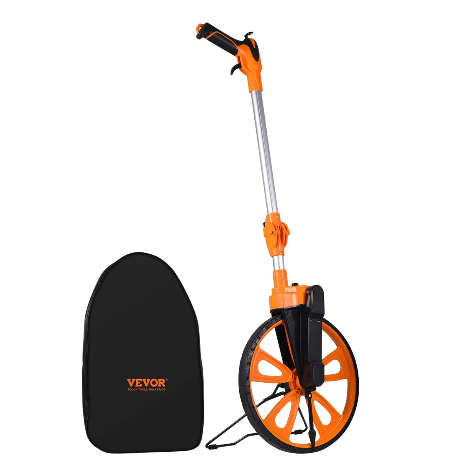 VEVOR Measuring Wheel Telescoping Measure Wheel Measurement 0-9,999m with Back Bag Suitable for Lawn/Hard/Wood Road Measuring
VEVOR Measuring Wheel Telescoping Measure Wheel Measurement 0-9,999m with Back Bag Suitable for Lawn/Hard/Wood Road Measuring