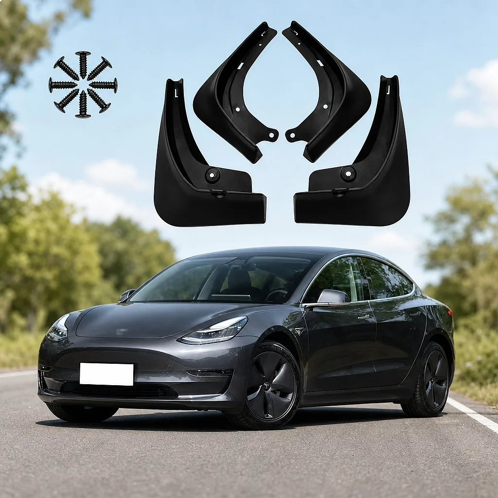 For Tesla Model 3 2016-2023 Mud Flaps Splash Guards Front Rear Wheel Fender Mudguards 4Pcs
For Tesla Model 3 2016-2023 Mud Flaps Splash Guards Front Rear Wheel Fender Mudguards 4Pcs