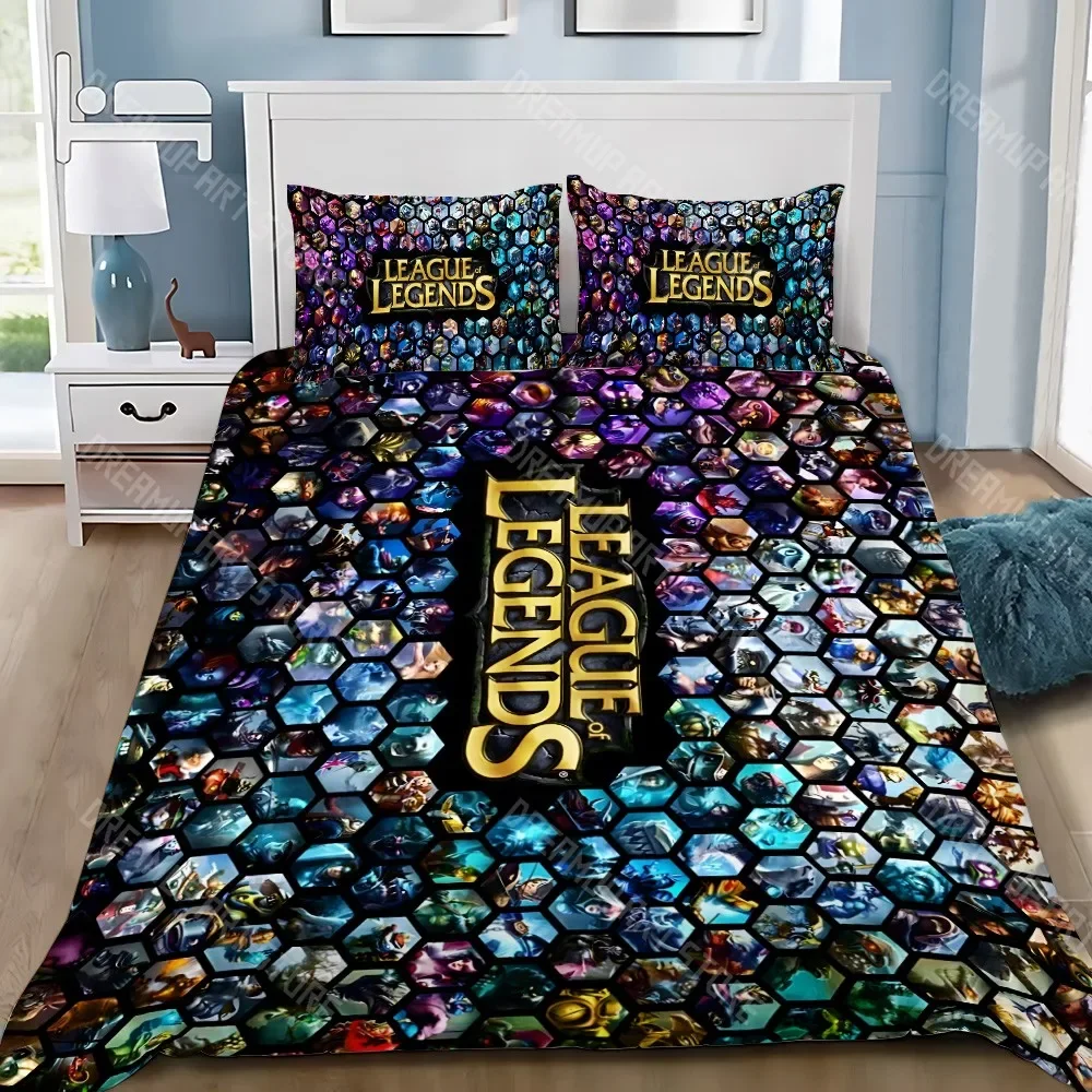 L-Leagues of Legends LOL Jinx Duvet Cover Pillowcase Bedding Set Adult Boy Girl Bedroom Decoration Children Single Double Size
L-Leagues of Legends LOL Jinx Duvet Cover Pillowcase Bedding Set Adult Boy Girl Bedroom Decoration Children Single Double Size