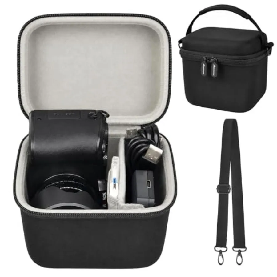 Camera Case for 2025 Upgraded 8K Digital Camera, Vertical Autofocus Vlogging Camera Storage Compatible with Duluvulu/for XNSIAK
Camera Case for 2025 Upgraded 8K Digital Camera, Vertical Autofocus Vlogging Camera Storage Compatible with Duluvulu/for XNSIAK