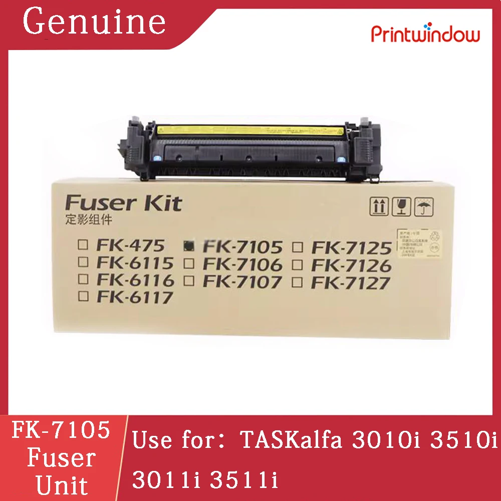 FK-7105 Genuine New Fuser Unit for Kyocera TASKalfa 3010i 3510i 3011i 3511i 220V Fuser Kit 302NL93070 302NL93071 302NL93072
FK-7105 Genuine New Fuser Unit for Kyocera TASKalfa 3010i 3510i 3011i 3511i 220V Fuser Kit 302NL93070 302NL93071 302NL93072