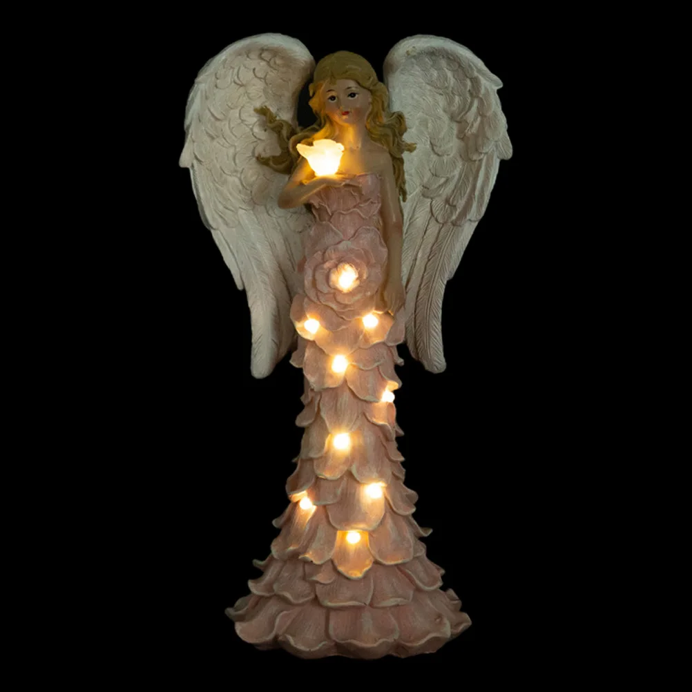 Solar Resin Statue Garden Lamp naments Yard Sculpture Outdoor Balcony Solar Spot Lights Decor L Adornment
Solar Resin Statue Garden Lamp naments Yard Sculpture Outdoor Balcony Solar Spot Lights Decor L Adornment