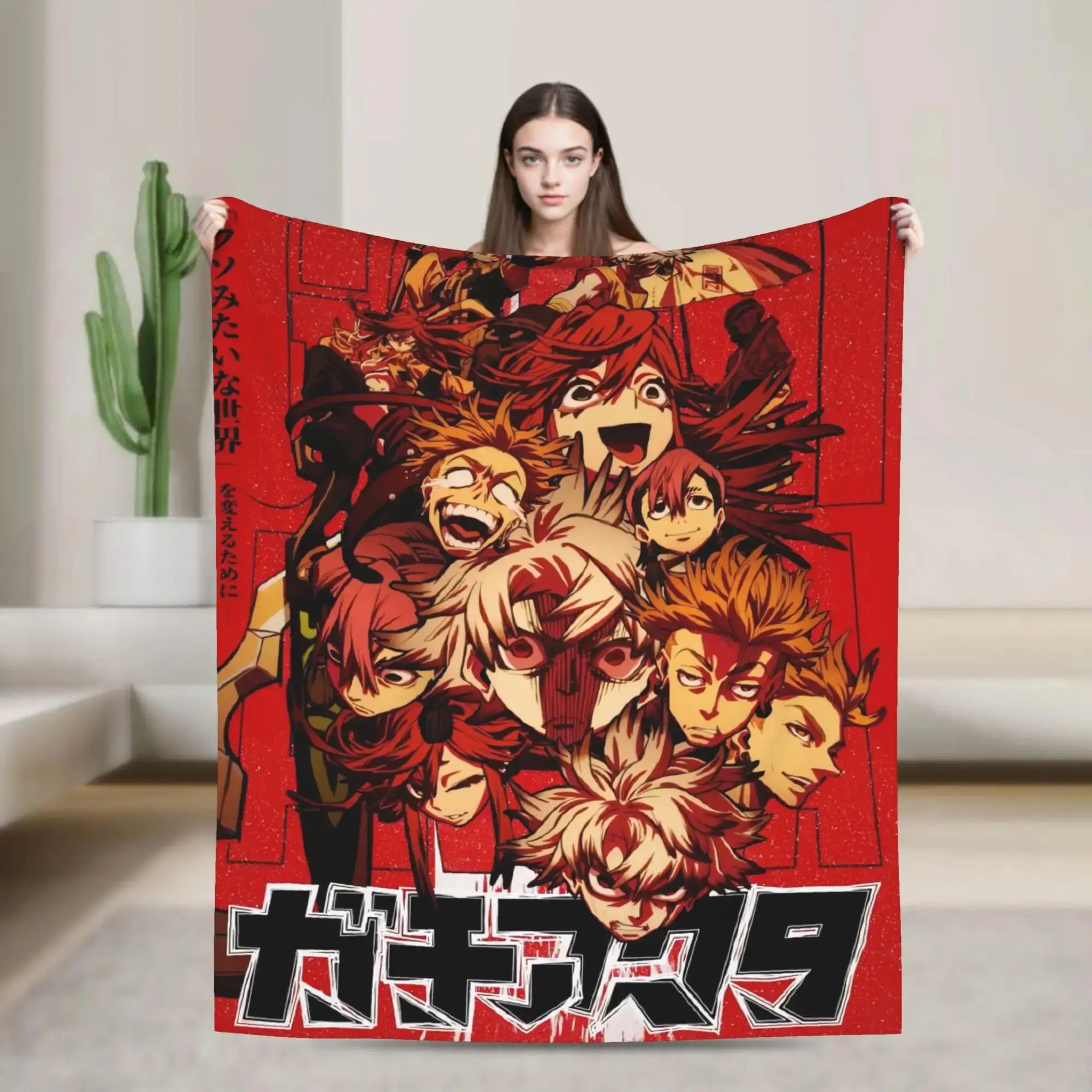 Gachiakutas Anime Warm Blanket for Bed Sofa Couch Soft Plush Flannel Throw for Travel Home Airplane Gift
Gachiakutas Anime Warm Blanket for Bed Sofa Couch Soft Plush Flannel Throw for Travel Home Airplane Gift