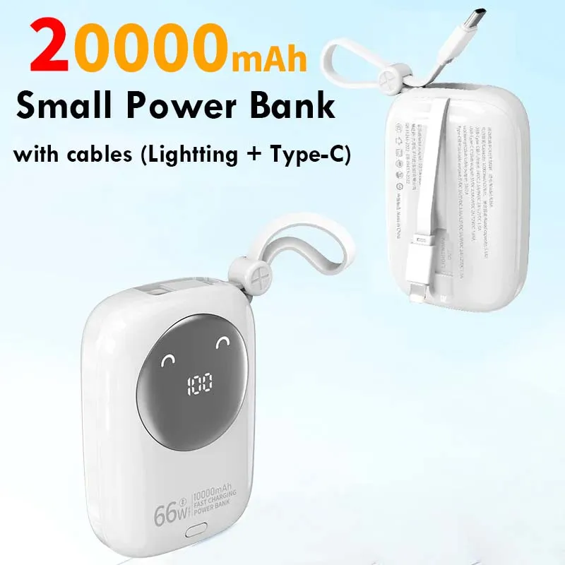 Portable Mini Power Bank 10000mAh External mobile charging power supply Fast Charging PD20W Mobile For iPhone Samsung Xiaomi
Portable Mini Power Bank 10000mAh External mobile charging power supply Fast Charging PD20W Mobile For iPhone Samsung Xiaomi