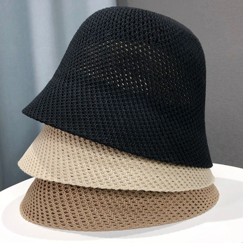 Women Bucket Hat Summer Hollow Out Thin Breathable Sun Hat Female Beach Panama Cap Fold Outdoor Japanese Lesure Fishierman Cap
Women Bucket Hat Summer Hollow Out Thin Breathable Sun Hat Female Beach Panama Cap Fold Outdoor Japanese Lesure Fishierman Cap
