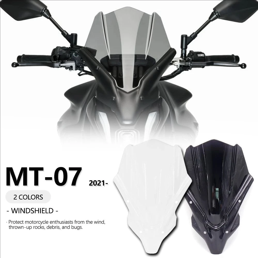 New Motorcycle WindScreen Windshield Fairing Deflector Cover Wind Deflector Visor For Yamaha MT-07 2021- MT07 MT 07 mt07 2021
New Motorcycle WindScreen Windshield Fairing Deflector Cover Wind Deflector Visor For Yamaha MT-07 2021- MT07 MT 07 mt07 2021
