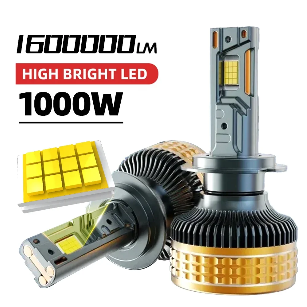 1600000 LM 1000W Автомобильная светодиодная фара H7 H4 H11 Светодиодная фара высокой мощности Canbus H1 H8 H9 9005 HB3 9006 HB4 Турбо-лампа 6000K Автомобильный свет
1600000 LM 1000W Автомобильная светодиодная фара H7 H4 H11 Светодиодная фара высокой мощности Canbus H1 H8 H9 9005 HB3 9006 HB4 Турбо-лампа 6000K Автомобильный свет