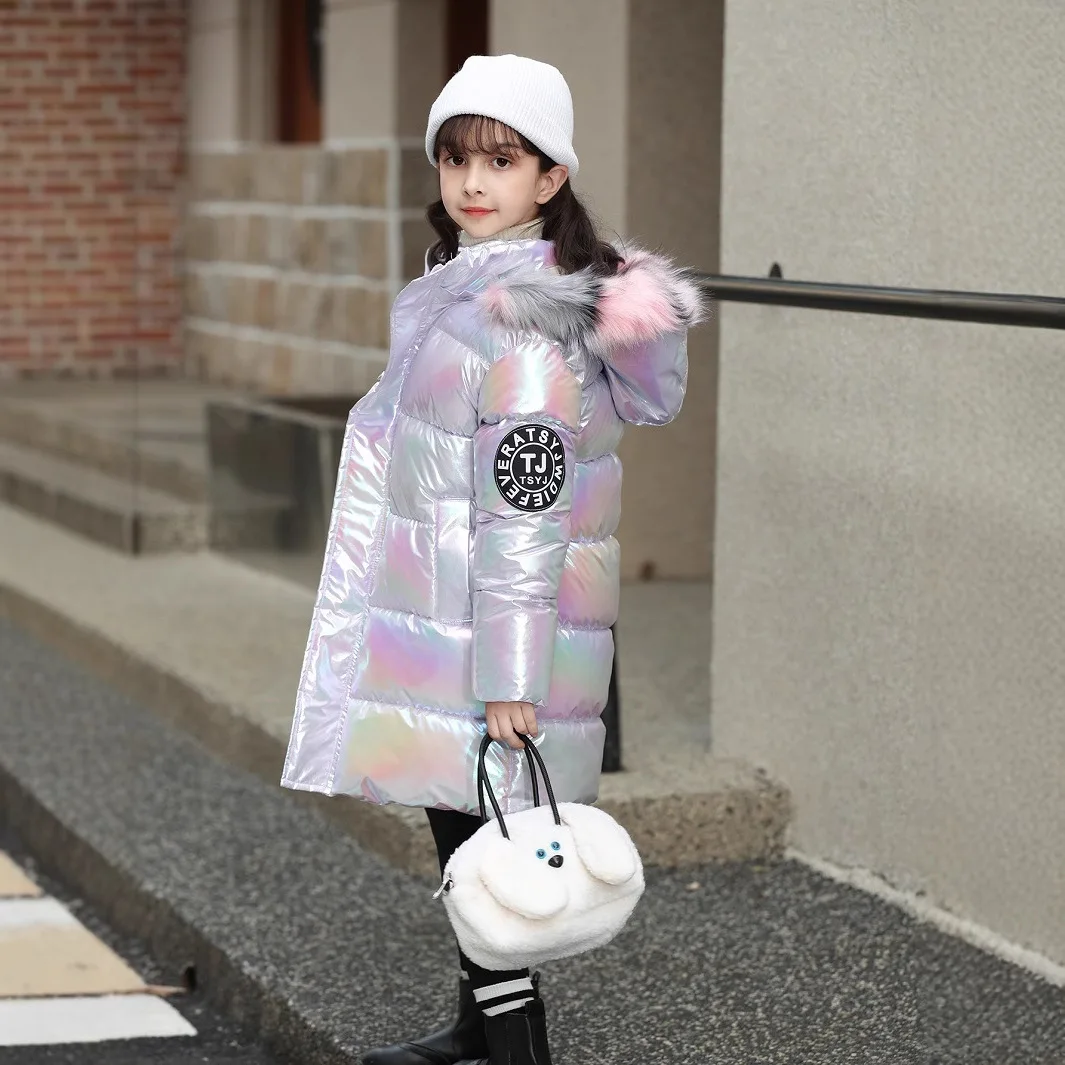 Girls Winter Coat New Korean Style Shiny Puffer Jacket Thickened Down Cotton Coat for Kids Cute
Girls Winter Coat New Korean Style Shiny Puffer Jacket Thickened Down Cotton Coat for Kids Cute
