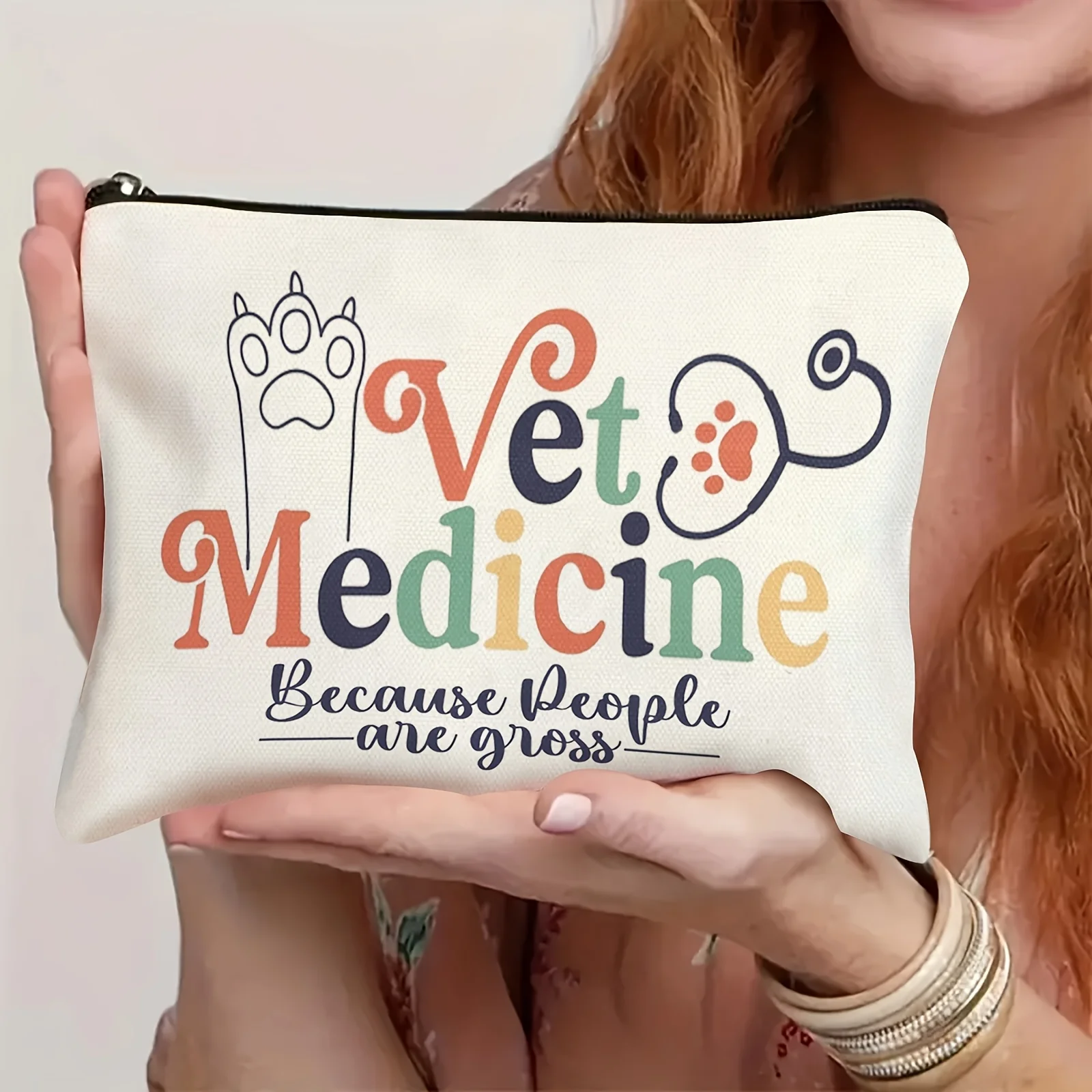 Veterinarian Gift for Women Makeup Bag Veterinarymedicine Vet Tech Animal Rescue Gifts Foldable Storage Bag for Women Bags
Veterinarian Gift for Women Makeup Bag Veterinarymedicine Vet Tech Animal Rescue Gifts Foldable Storage Bag for Women Bags