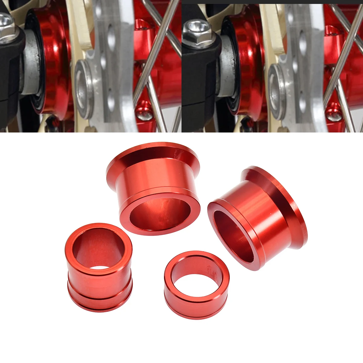 For Honda CR125R CR250R CRF250R CRF450R CRF250X CRF450X CRF 125 250 450 Motorcycle CNC Front Rear Wheel Hub Spacer Fork Bushing
For Honda CR125R CR250R CRF250R CRF450R CRF250X CRF450X CRF 125 250 450 Motorcycle CNC Front Rear Wheel Hub Spacer Fork Bushing