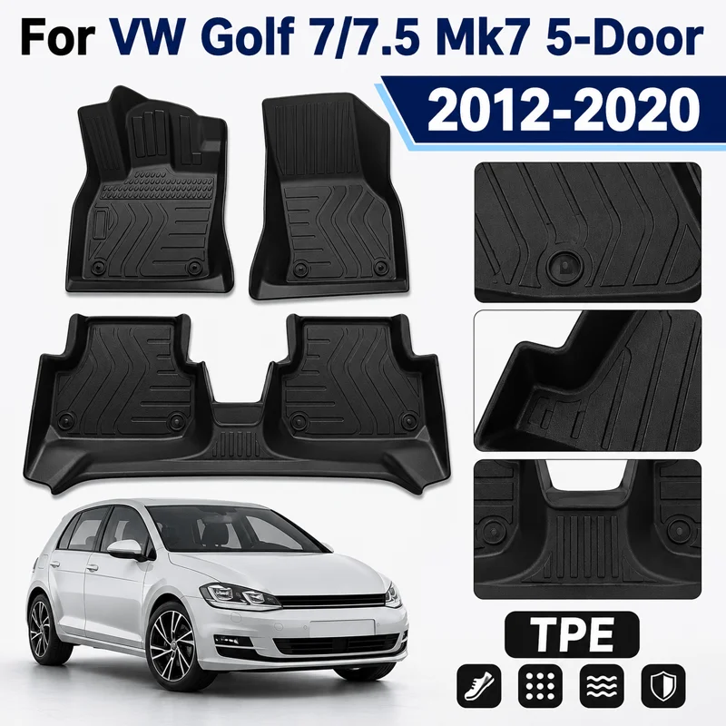 Floor Mat Cargo Liner For VW Golf 7/7.5 Mk7 5-Door 2012-2020 TPE Floor Liners Trunk Mat Floor Liner Pad Mat Cargo Carpet Mud
Floor Mat Cargo Liner For VW Golf 7/7.5 Mk7 5-Door 2012-2020 TPE Floor Liners Trunk Mat Floor Liner Pad Mat Cargo Carpet Mud