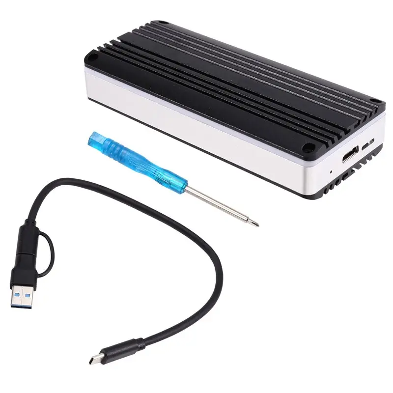 Корпус для SSD-накопителя для Mac Air Pro Mini iMac - RGB-дизайн, интерфейс Thunderbolt 3.2, высокоскоростная передача данных 20 Гбит/с - A86G
Корпус для SSD-накопителя для Mac Air Pro Mini iMac - RGB-дизайн, интерфейс Thunderbolt 3.2, высокоскоростная передача данных 20 Гбит/с - A86G