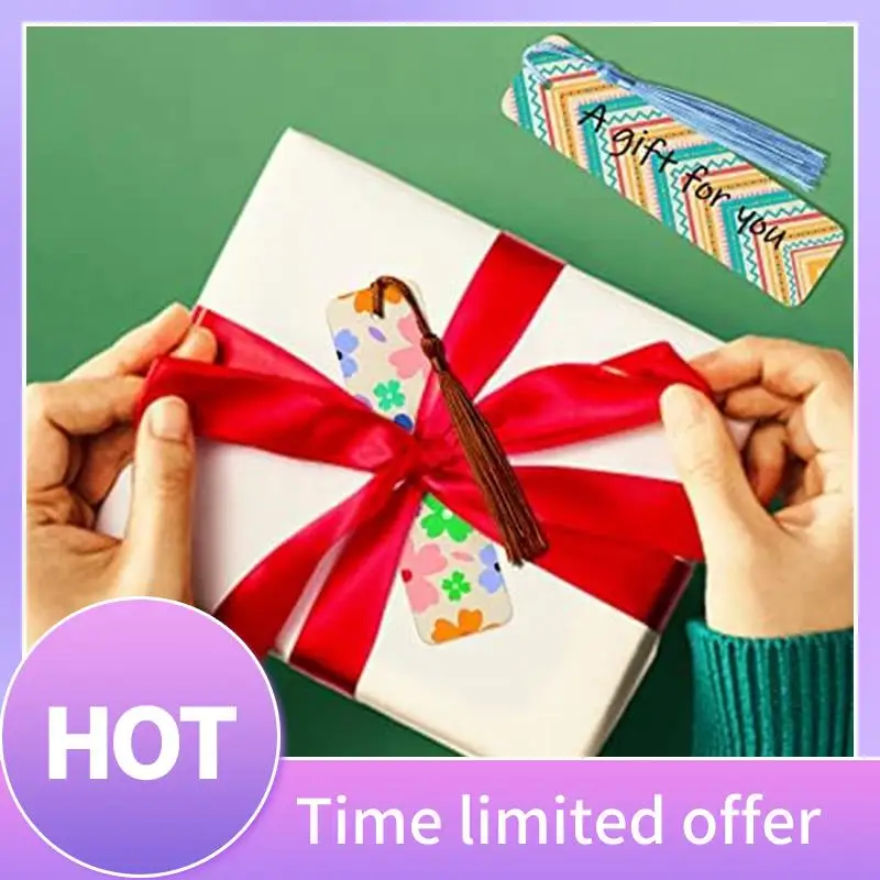 B69C 100Pieces Hanging Labels With Colorful Tassels 4.8 X 1.3 Inch Wooden Bookmark Wooden For DIY Projects Christma
B69C 100Pieces Hanging Labels With Colorful Tassels 4.8 X 1.3 Inch Wooden Bookmark Wooden For DIY Projects Christma