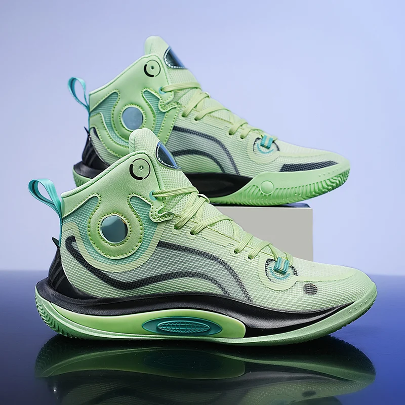 Classic Brand Men Woman Mid Top Basketball Shoe Top Quality Gym Basketball Boots Designer Anti Slip Basketball Training Shoe
Classic Brand Men Woman Mid Top Basketball Shoe Top Quality Gym Basketball Boots Designer Anti Slip Basketball Training Shoe