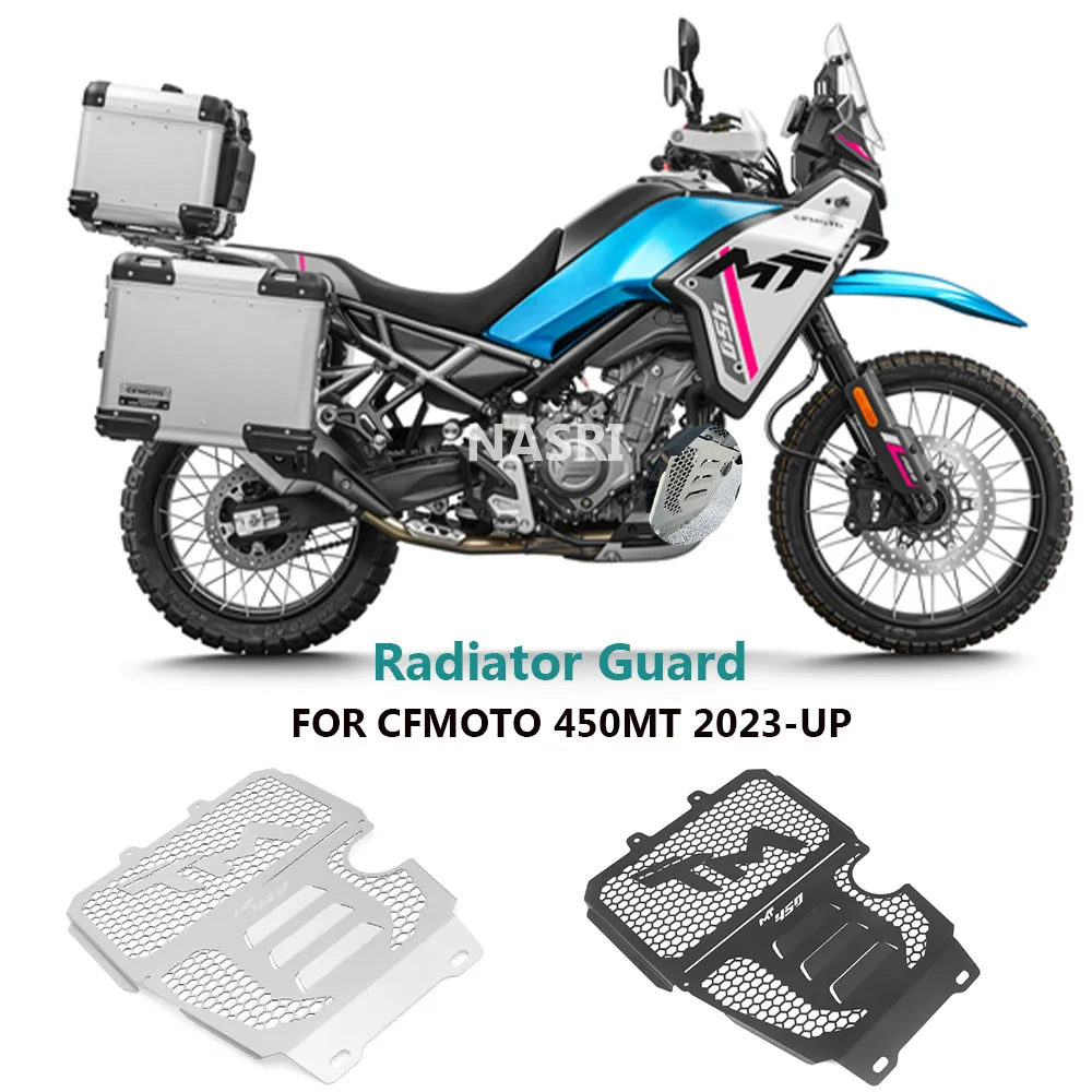 New Motorcycle Engine Water Tank Radiator Grill Oil Cooler Guard Protection Cover FOR CFMOTO 450MT MT450 450 MT 450 2023-UP
New Motorcycle Engine Water Tank Radiator Grill Oil Cooler Guard Protection Cover FOR CFMOTO 450MT MT450 450 MT 450 2023-UP