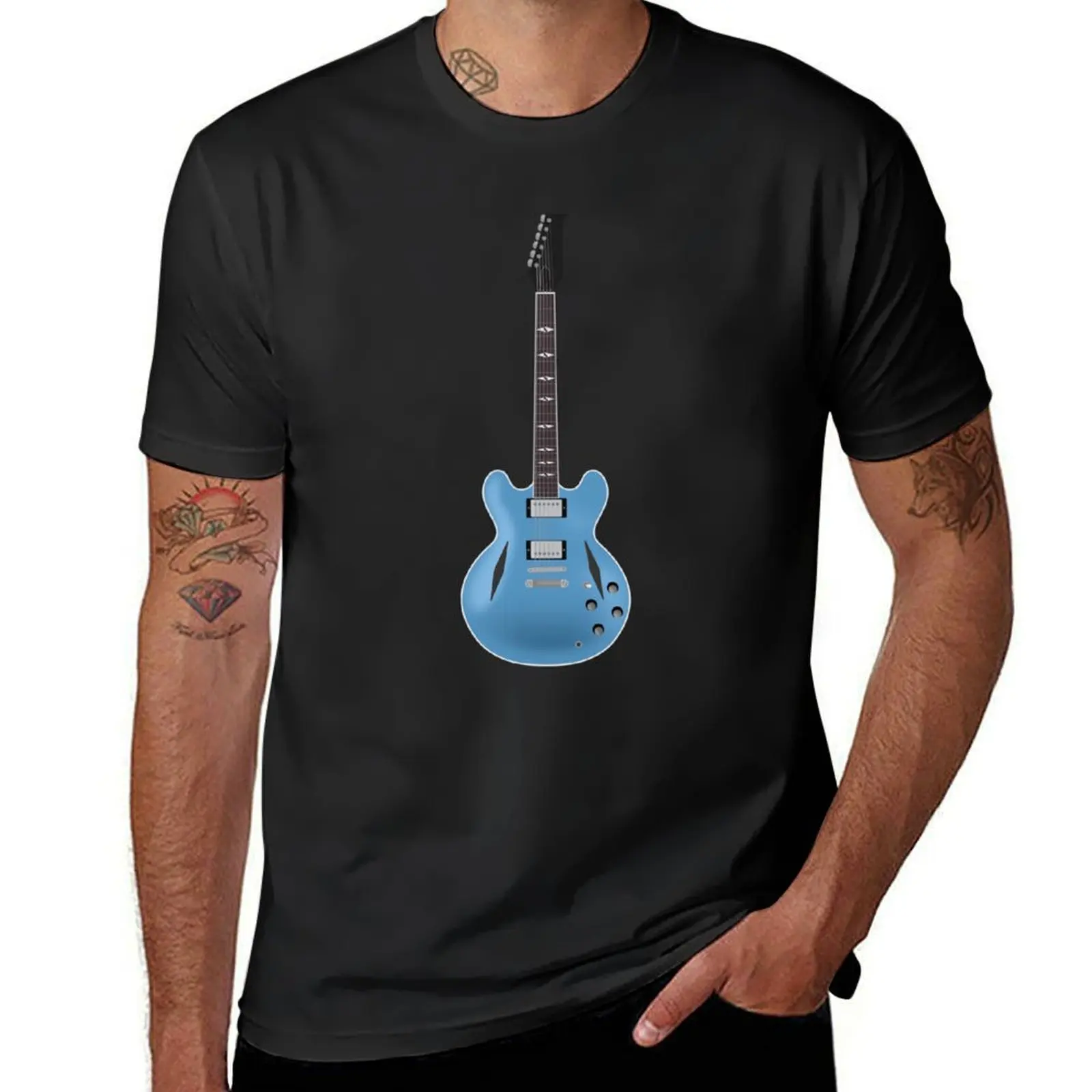 Dave_s Blue Guitar T-Shirt cute clothes quick drying animal prinfor boys T-shirt men
Dave_s Blue Guitar T-Shirt cute clothes quick drying animal prinfor boys T-shirt men