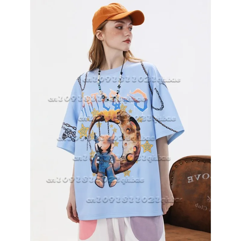 Новые летние популярные повседневные свободные дышащие футболки с короткими рукавами и 3D принтом мультфильмов, быстросохнущие мужские и женские футболки
Новые летние популярные повседневные свободные дышащие футболки с короткими рукавами и 3D принтом мультфильмов, быстросохнущие мужские и женские футболки