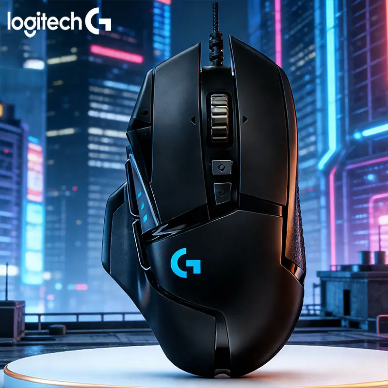 Проводная мышь Logitech G502, матовая отделка, противоскользящая и прочная, подходит для студентов, офисной работы и игр начального уровня.
Проводная мышь Logitech G502, матовая отделка, противоскользящая и прочная, подходит для студентов, офисной работы и игр начального уровня.