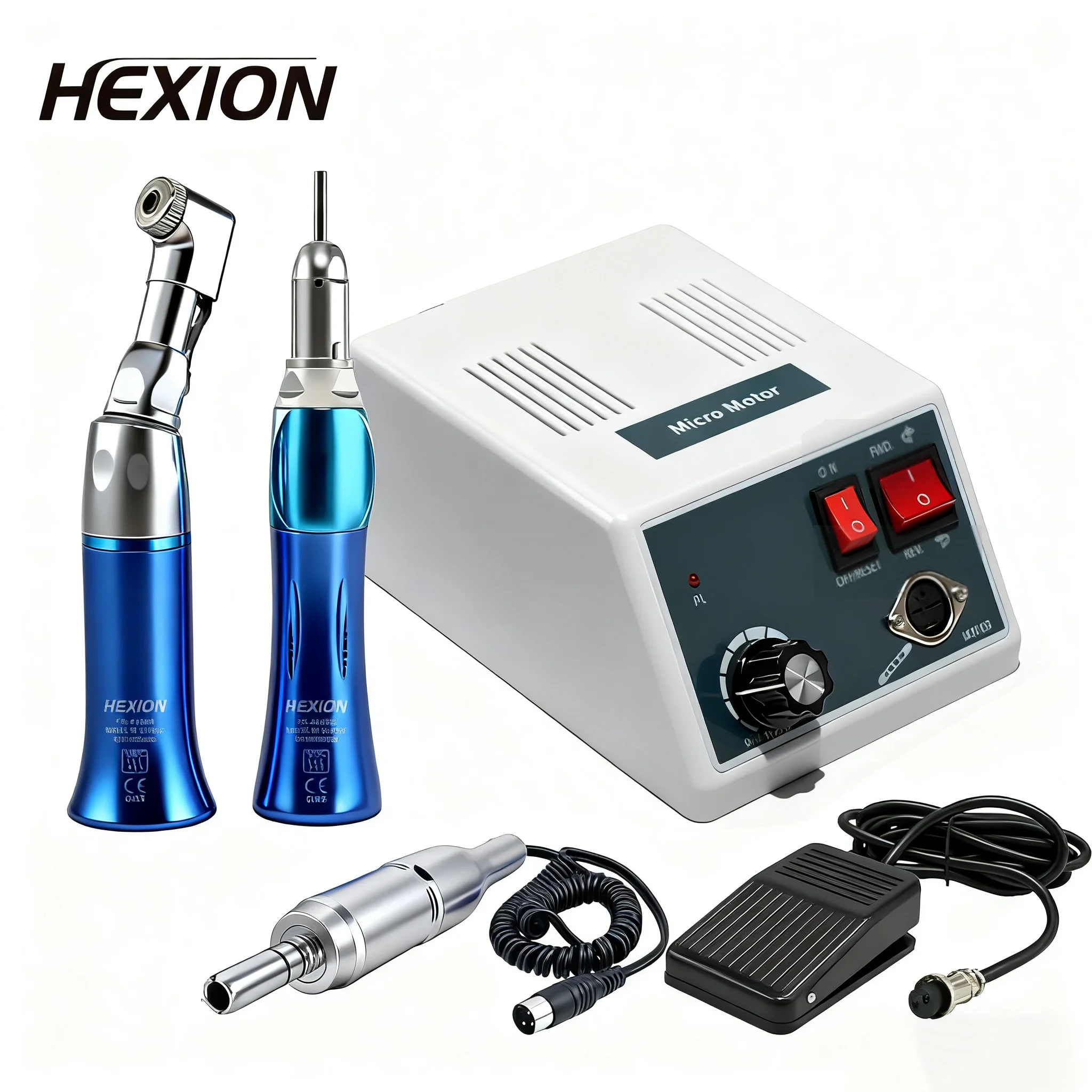 HEXION Новый стоматологический микромотор типа E-35000 об/мин, 18 ручек и низкоскоростной набор наконечников 1:1, MARATHON для лабораторной полировки и дрели для ногтей 
HEXION Новый стоматологический микромотор типа E-35000 об/мин, 18 ручек и низкоскоростной набор наконечников 1:1, MARATHON для лабораторной полировки и дрели для ногтей