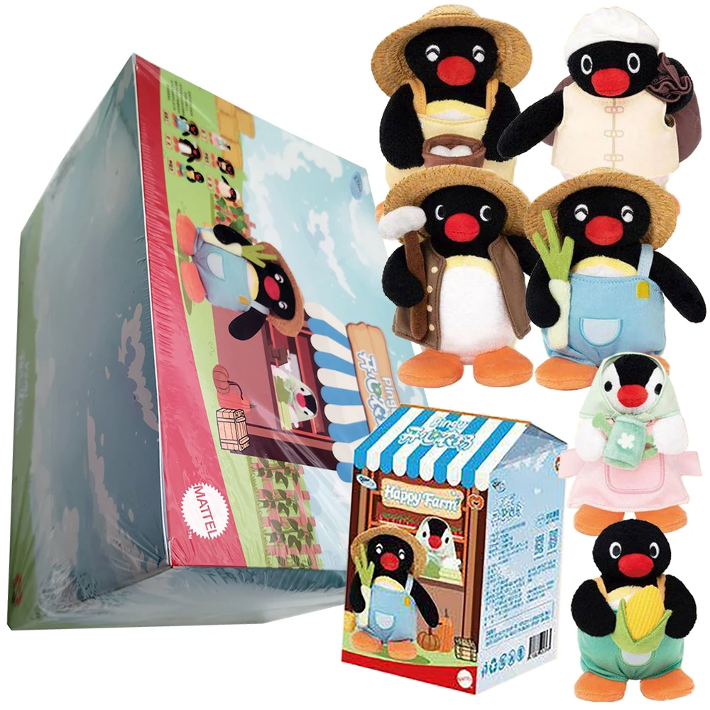 Original Pingu Exquisite Craftsmanship Blind Box Classic Cartoon IP Happy Farm Series Creative Peripheral Toys Soft Doll Models
Original Pingu Exquisite Craftsmanship Blind Box Classic Cartoon IP Happy Farm Series Creative Peripheral Toys Soft Doll Models