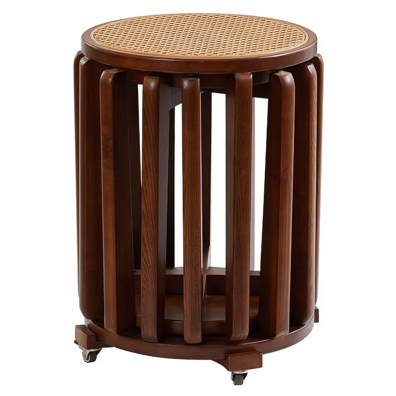 Solid wood stackable stool household living room dining table spare round stool strong and durable stacking music stacking high
Solid wood stackable stool household living room dining table spare round stool strong and durable stacking music stacking high