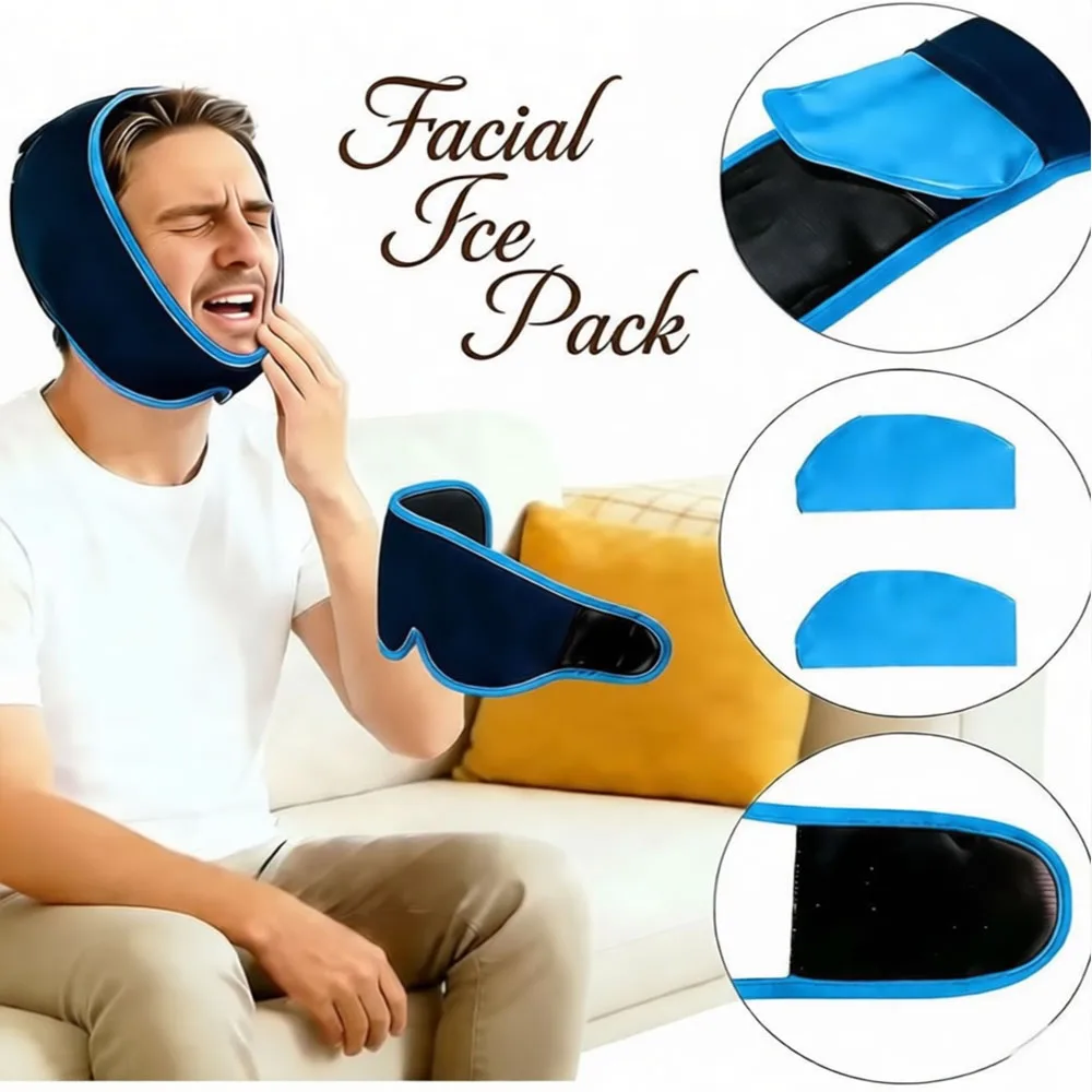 Wisdom Teeth Ice Pack Facial Cold Heat Gel Ice Pack For Fast Pain Relief Tooth Extraction TMJ Pain Facial Oral Surgery Swelling
Wisdom Teeth Ice Pack Facial Cold Heat Gel Ice Pack For Fast Pain Relief Tooth Extraction TMJ Pain Facial Oral Surgery Swelling
