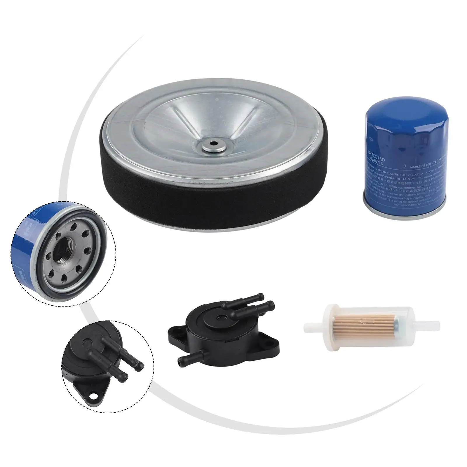 Полный ремонтный комплект для двигателей Honda GX630 GX660 GX690 17210Z6L010 с воздушным фильтром, топливным насосом, масляным фильтром и электромагнитным клапаном
Полный ремонтный комплект для двигателей Honda GX630 GX660 GX690 17210Z6L010 с воздушным фильтром, топливным насосом, масляным фильтром и электромагнитным клапаном