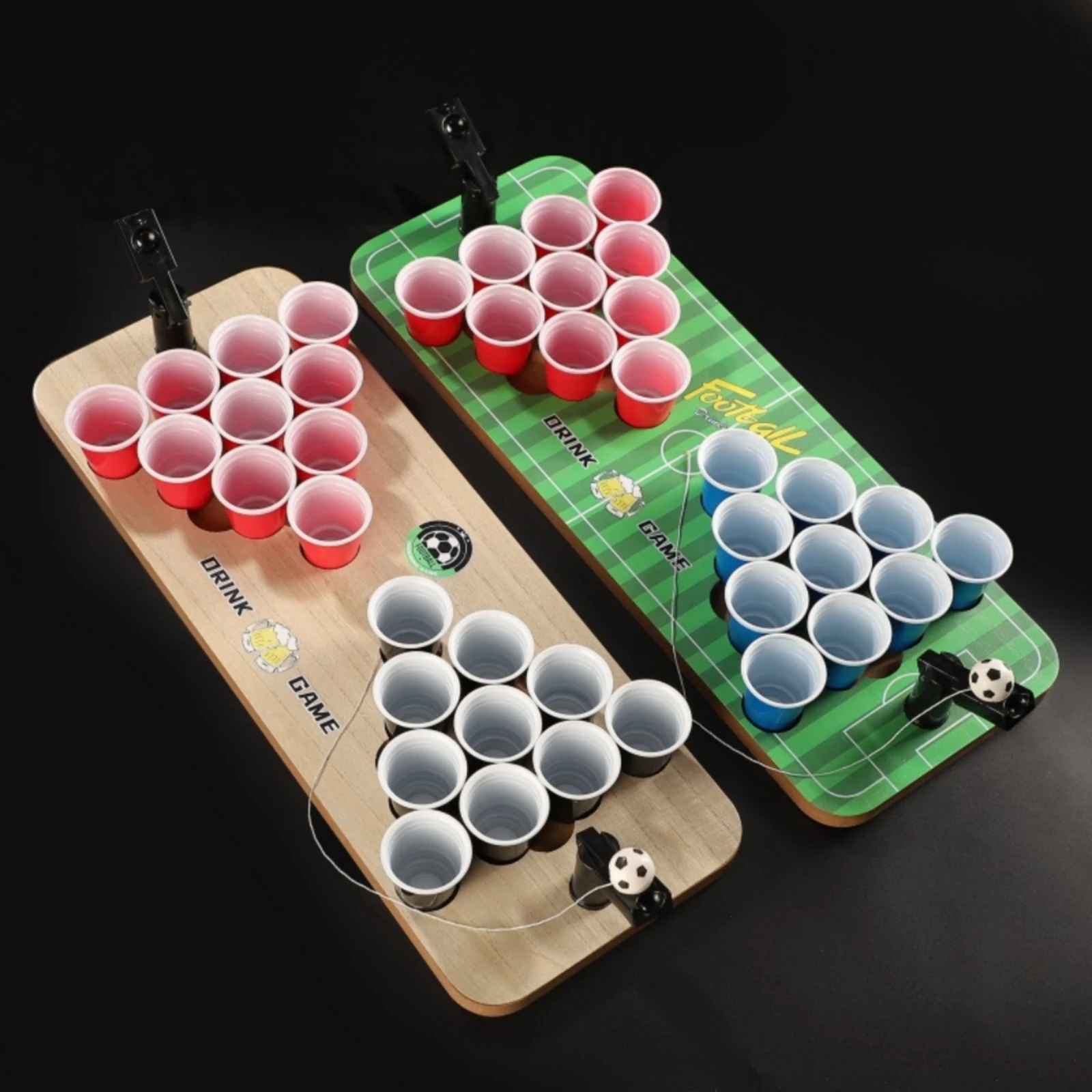 Football Drinking Game Board Easy to Assemble Tabletop Football Game with Cups Toy Portable Interactive for Party Goers, Parties
Football Drinking Game Board Easy to Assemble Tabletop Football Game with Cups Toy Portable Interactive for Party Goers, Parties